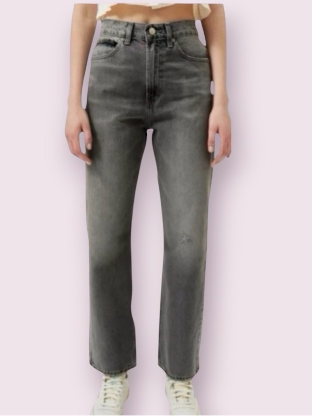 Urban Outfitters BDG High Waisted Cowboy Jeans Gray Size 25